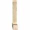 Ekena Millwork Portland Rough Sawn Timber Gable Bracket, Douglas Fir, 60"W x 27"H x 4"D x 4"F, 11/12 Pitch GBW060X27X0404POR00RDF - alternate 2